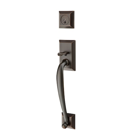 Emtek Oil Rubbed Bronze Handleset 4423HECUS10BRH 4423HECUS10BRH